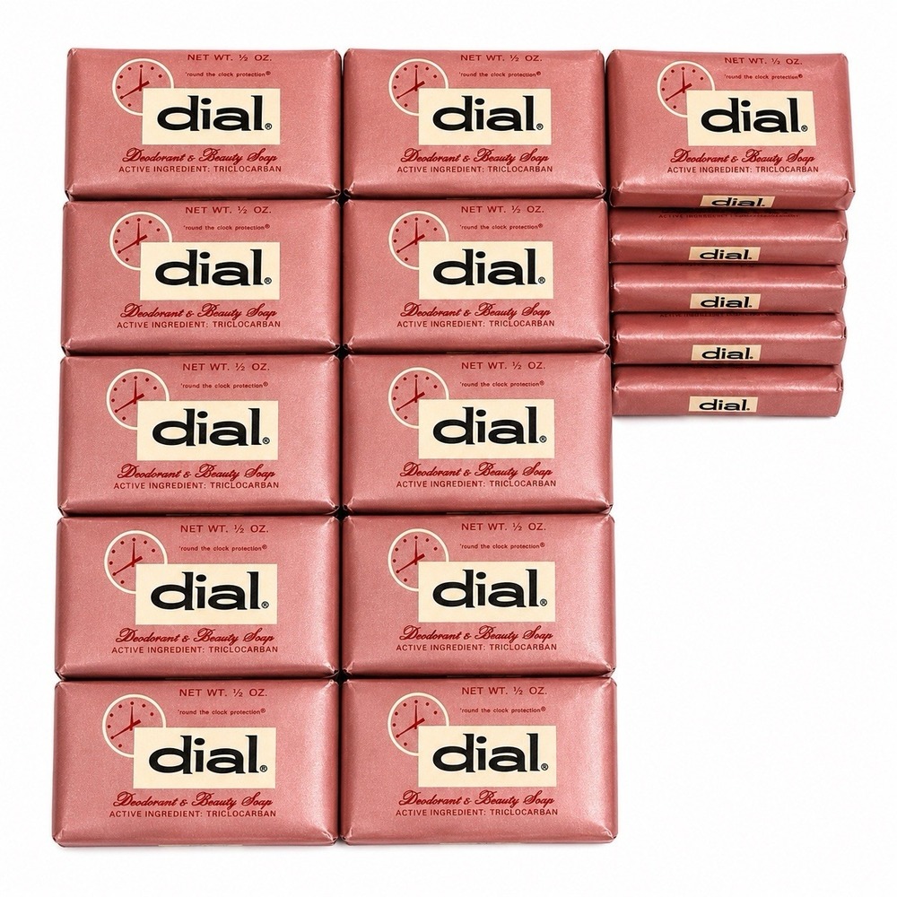 Vintage Dial Bar Soap Pink Deodorant & Beauty Bars 1/2 oz NOS Sealed- Lot of 58